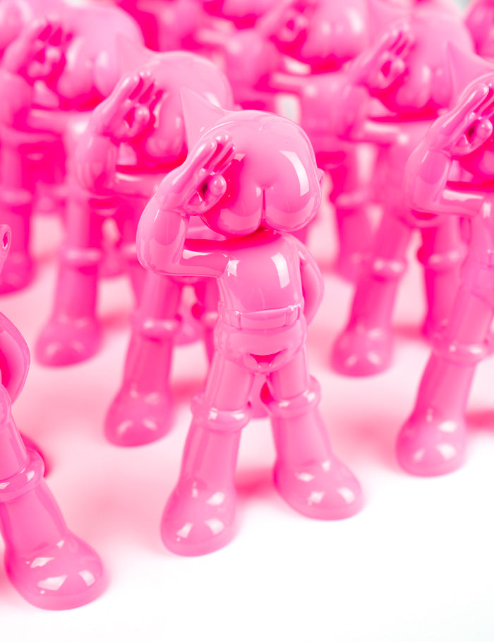 ASS THROW BOY 9" Neon Pink®