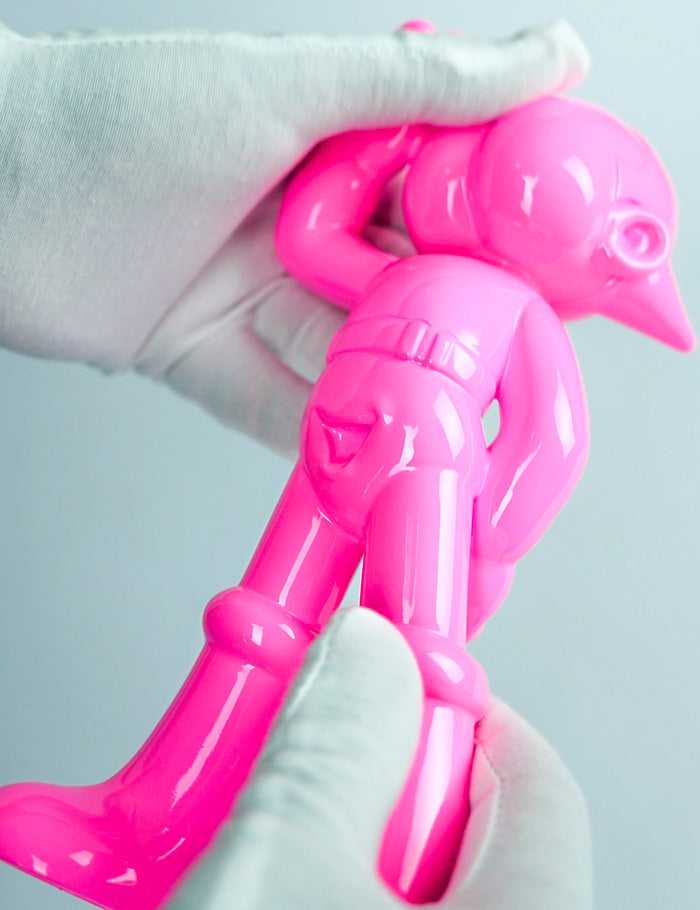 ASS THROW BOY 9" Neon Pink®