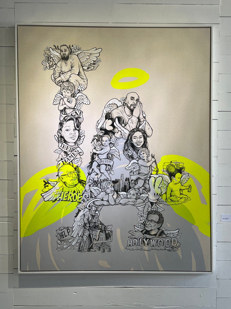 LOSS ANGELES Print