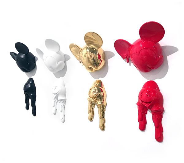 MELTING FREAKY MOUSE - MATTE WHITE