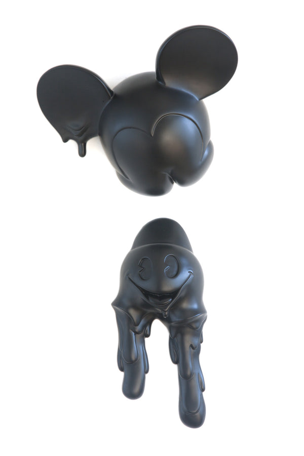 MELTING FREAKY MOUSE - MATTE BLACK