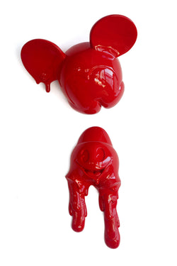 MELTING FREAKY MOUSE - RED